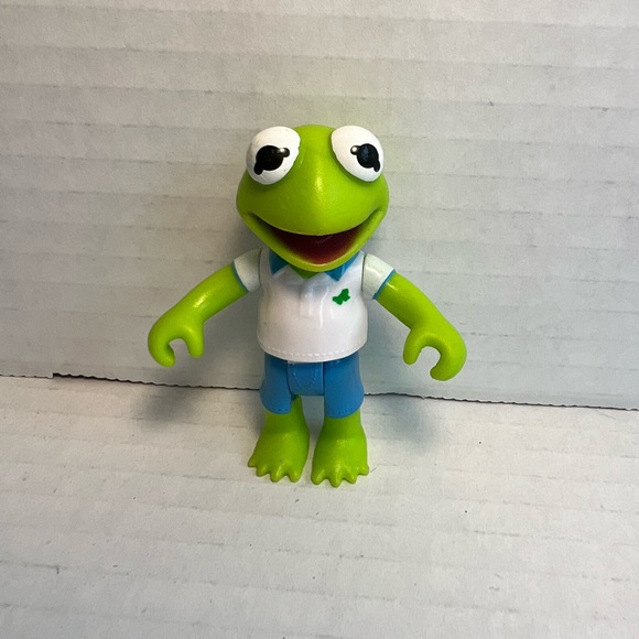 Disney Junior Muppet Babies Kermit the Frog Figure - Picture 2 of 9
